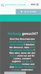 Mobile Screenshot of lehmann-praxis.de